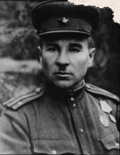 Командир стрелковой дивизии генерал-майор А.И.Сафронов